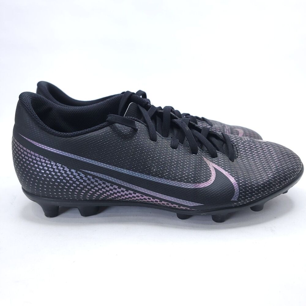 Nike Mercurial Vapor 13 Academy Shoes Mens Sz 7.5 Black Soccer Cleats AT7968-010